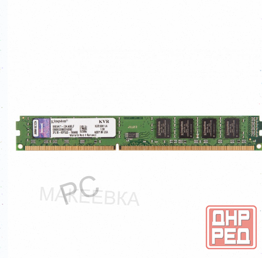 Оперативная Память Dimm Ddr3 Kingston Valueram 4gb (kvr16n11/4) б/у - арт:2948 Донецк - изображение 1