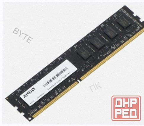 Оперативная Память Dimm Ddr3 4гб Amd r534g1601u1s-uo - арт:7027 Донецк - изображение 1