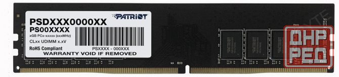 Оперативная Память Ddr4 Patriot Memory sl 4 гб 2133 Мгц Dimm cl15 Psd44g213381 - арт:6069 Макеевка - изображение 1