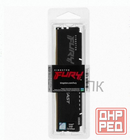 Kingston Fury Beast Black Ddr5 Dimm 5200mhz pc-41600 cl40 - 8gb kf552c40bb-8 Oem - арт:5563 Донецк - изображение 2