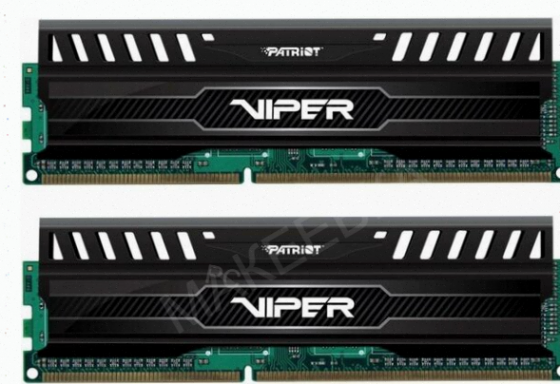 Оперативная Память Ddr3 Patriot Viper 3 - 2x 4gb, 1600 Мгц, Dimm, cl9 (pv38g160c9k) - арт:4079 Макеевка