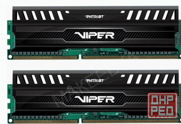 Оперативная Память Ddr3 Patriot Viper 3 - 2x 4gb, 1600 Мгц, Dimm, cl9 (pv38g160c9k) - арт:4079 Макеевка - изображение 1