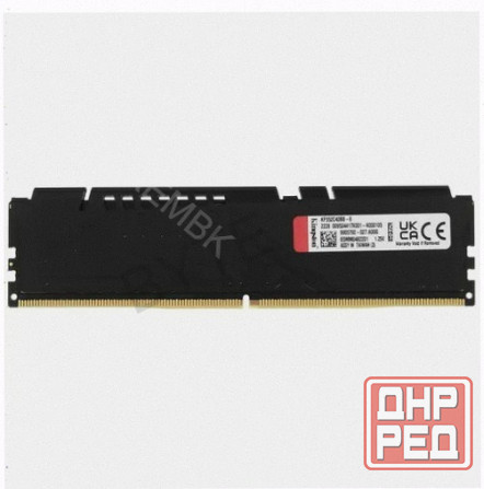 Kingston Fury Beast Black Ddr5 Dimm 5200mhz pc-41600 cl40 - 8gb kf552c40bb-8 Oem - арт:8377 Макеевка - изображение 2