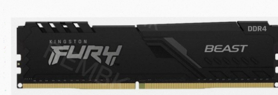 Оперативная Память Ddr4 Kingston 8gb 3200 Mhz pc-25600 Fury Beast Black (kf432c16bb/8) - арт:4828 Макеевка