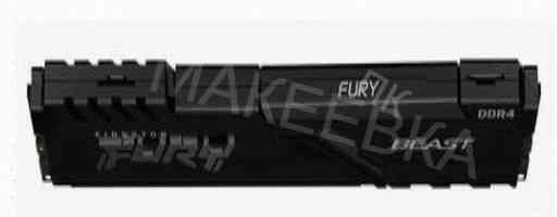 Оперативная Память Ddr4 Kingston 8gb 3200 Mhz pc-25600 Fury Beast Black (kf432c16bb/8) - арт:4828 Макеевка