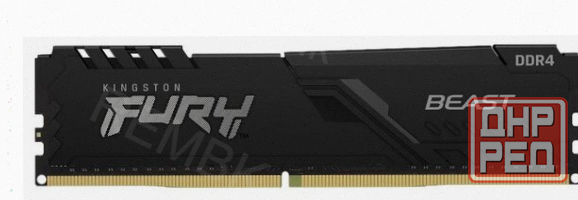 Оперативная Память Ddr4 Kingston 8gb 3200 Mhz pc-25600 Fury Beast Black (kf432c16bb/8) - арт:4828 Макеевка - изображение 2