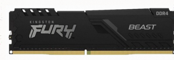 Оперативная Память Ddr4 Kingston 8gb 3200 Mhz pc-25600 Fury Beast Black (kf432c16bb/8) - арт:8633 Донецк