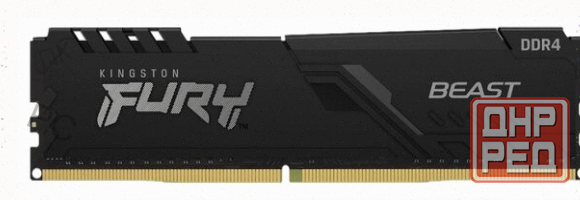 Оперативная Память Ddr4 Kingston 8gb 3200 Mhz pc-25600 Fury Beast Black (kf432c16bb/8) - арт:8633 Донецк - изображение 3