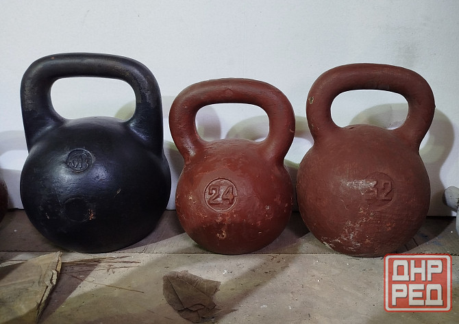 Гири 16 24 32 кг Донецк - изображение 1