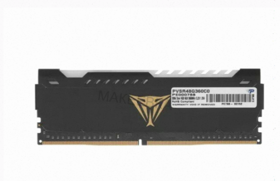 Модуль Памяти Patriot Viper Steel Rgb Dimm 8gb pc28800 Ddr4 Pvsr48g360c0 - арт:7813 Макеевка