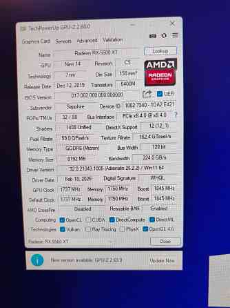 Видеокарта RX 5500xt Донецк