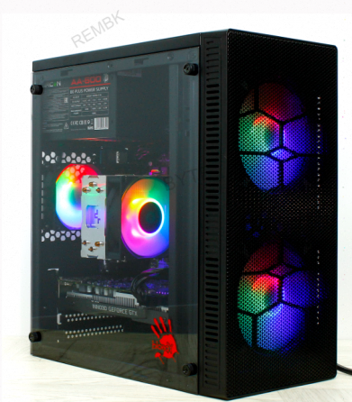 Игровой Компьютер Byte-hyperfluxpro| Intel Core i3-13100f (4 Ядра/8 Потоков) | 600w | Ssd - арт:4129 Донецк