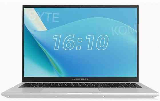Ноутбук Maibenben m16b-r343um 16" Wuxga Ips, Amd r3-4300u, 8gb, 512gb Ssd, Linux, Серебри - арт:1966 Макеевка