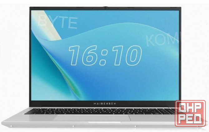 Ноутбук Maibenben m16b-r343um 16" Wuxga Ips, Amd r3-4300u, 8gb, 512gb Ssd, Linux, Серебри - арт:1966 Макеевка - изображение 1