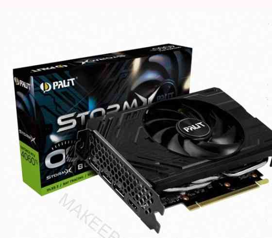 Видеокарта Palit Geforce Rtx 4060ti Stormx oc 8gb (ne6406ts19p1-1060f) - арт:9253 Макеевка