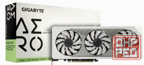 Видеокарта Geforce Rtx 4060ti 8gb Gigabyte gv-n406taero oc-8gd - арт:6121 Макеевка - изображение 1