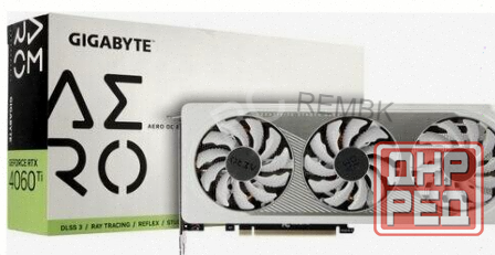 Видеокарта Geforce Rtx 4060ti 8gb Gigabyte gv-n406taero oc-8gd - арт:7446 Донецк - изображение 1