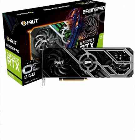Видеокарта Palit Geforce Rtx 3070 Gamingpro 8gb (ne63070019p2-1041a) б/у - арт:7909 Донецк