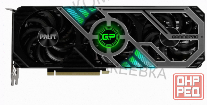 Видеокарта Palit Geforce Rtx 3070 Gamingpro 8gb (ne63070019p2-1041a) б/у - арт:7909 Донецк - изображение 3