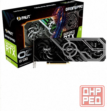 Видеокарта Palit Geforce Rtx 3070 Gamingpro 8gb (ne63070019p2-1041a) б/у - арт:7909 Донецк - изображение 2
