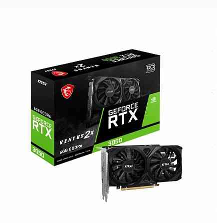 Видеокарта Msi Geforce Rtx 3050 Ventus 2x 6g oc - арт:7565 Макеевка
