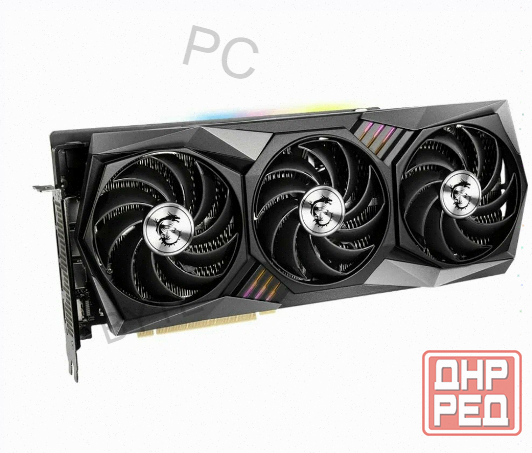 Видеокарта Msi Geforce Rtx 3080 10 гб (rtx 3080 Gaming x Trio 10 гб Gdr6x) б/у - арт:1155 Макеевка - изображение 1