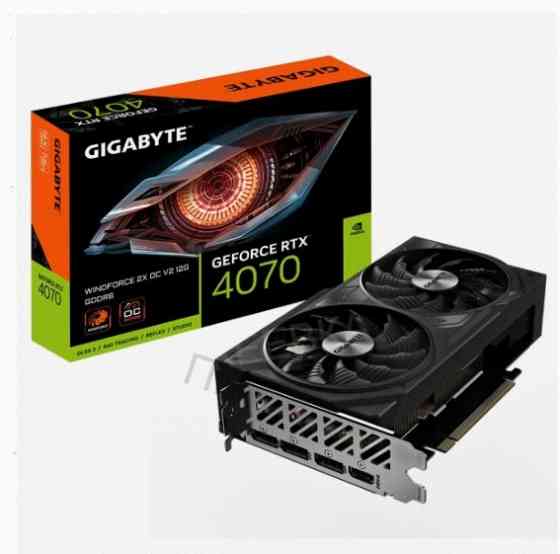 Видеокарта Gigabyte Rtx4070 Windforce 2x oc v2 12gb Gddr6 192bit 3xdp Hdmi 2fan Rtl - арт:9342 Макеевка