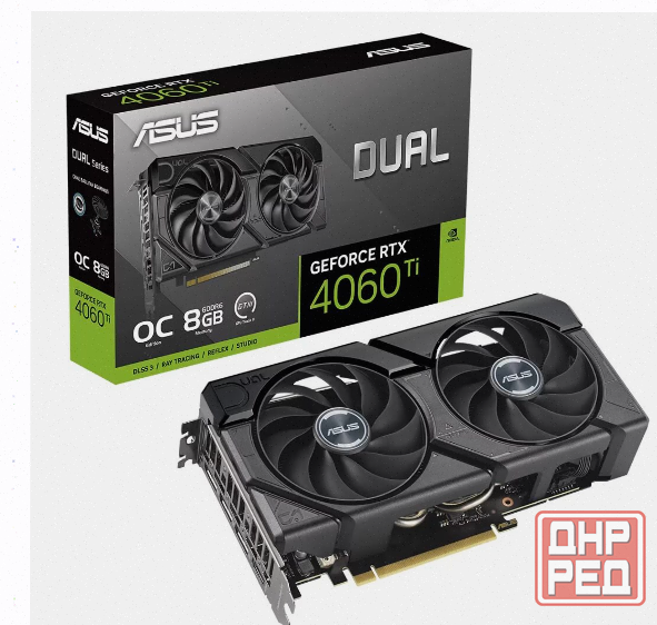 Видеокарта Asus Nvidia Geforce Rtx 4060 ti 8gb Dual-rtx4060ti-o8g-evo/rtx4060ti, Hdmi, dp - арт:7921 Макеевка - изображение 3