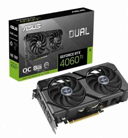Видеокарта Asus Nvidia Geforce Rtx 4060 ti 8gb Dual-rtx4060ti-o8g-evo/rtx4060ti, Hdmi, dp - арт:3259 Донецк