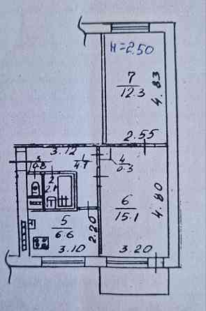 Продается двухкомнатная Боссе 4000000 Донецк