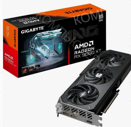 Видеокарта Gigabyte Radeon rx 9060 xt Gaming oc 16g - арт:7483 Донецк