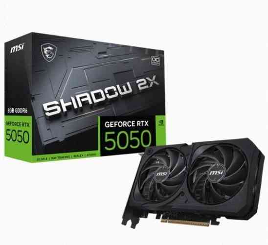 Видеокарта Msi Geforce Rtx 5050 Shadow 2x oc 8g - арт:5529 Макеевка