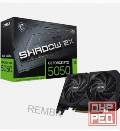 Видеокарта Msi Geforce Rtx 5050 Shadow 2x oc 8g - арт:9562 Донецк - изображение 2