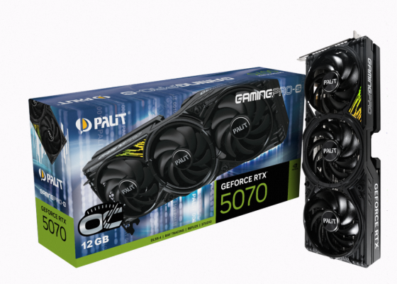 Видеокарта Palit Geforce Rtx 5070 Gamingpro-s oc 12gb (ne75070t19k9-gb2050u) - арт:6686 Макеевка
