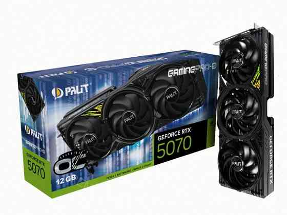 Видеокарта Palit Geforce Rtx 5070 Gamingpro-s oc 12gb (ne75070t19k9-gb2050u) - арт:9441 Донецк