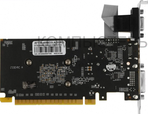 Видеокарта Afox Geforce gt 730 (af730-4096d3l6), 4 гб, Ddr3, 1333 Мгц - арт:2962 Донецк