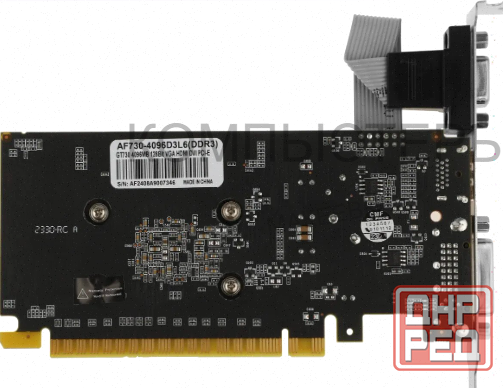 Видеокарта Afox Geforce gt 730 (af730-4096d3l6), 4 гб, Ddr3, 1333 Мгц - арт:2962 Донецк - изображение 3