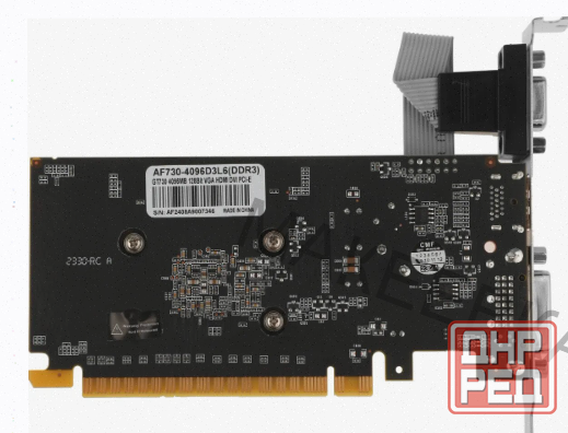 Видеокарта Afox Geforce gt 730 (af730-4096d3l6), 4 гб, Ddr3, 1333 Мгц - арт:3462 Макеевка - изображение 2