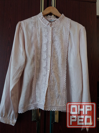 Продам блузу блузку шелк р. 50 Донецк - изображение 1