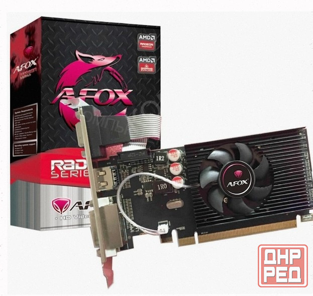Видеокарта Afox Radeon r5 230 2048mb lp Single Fan (afr5230-2048d3l5) - арт:3323 Донецк - изображение 1