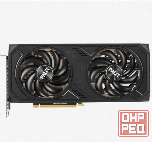 Видеокарта Palit Geforce Rtx 4070 Super Dual [ned407s019k9-1043d] б/у - арт:4785 Макеевка - изображение 1