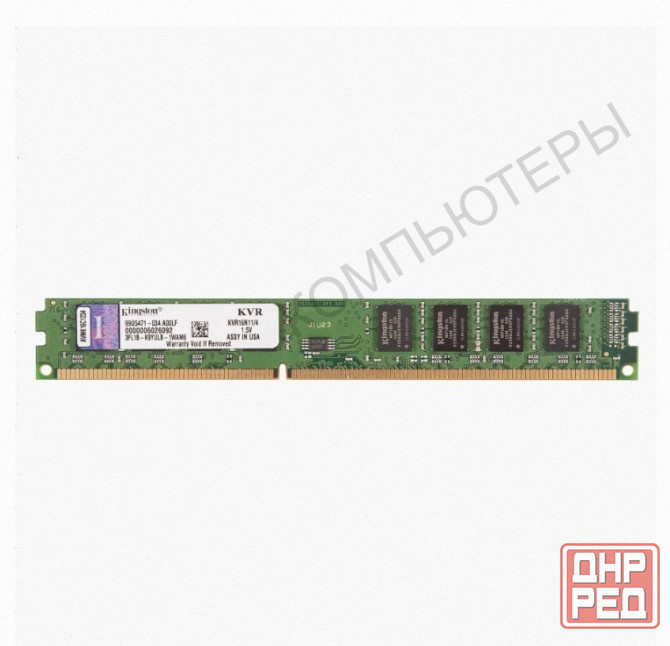 Оперативная Память Dimm Ddr3 Kingston Valueram 4gb (kvr16n11/4) б/у - арт:8718 Донецк - изображение 1