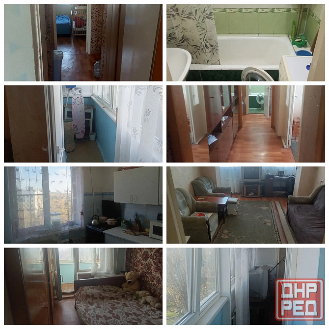 Продам 3к м-н Октябрьский Капитальная Макеевка - изображение 1