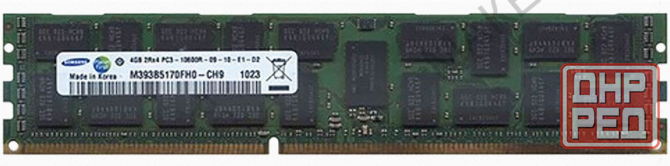 Оперативная Память Dimm Ddr3 Samsung 4 гб 1333мгц (m393b5170fh0-ch9) Ecc б/у - арт:8301 Донецк - изображение 1
