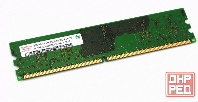 Оперативная Память Dimm Ddr2 Hynix 256 мб 533 Мгц cl4 (hymp532u64bp6-c4) б/у - арт:6827 Макеевка - изображение 1