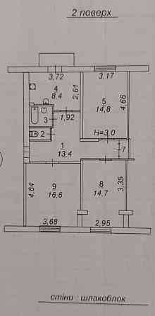 3 ком ул. Артема Мариуполь