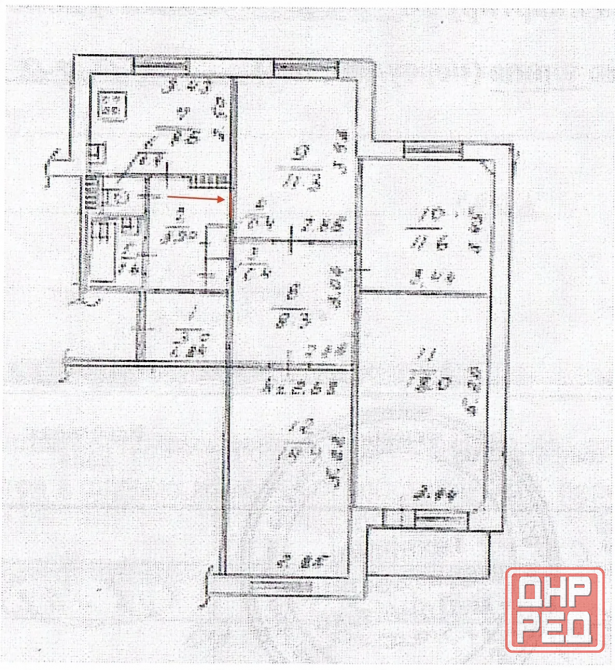 Продается 4-х комн. кв-ра г.Донецк, Боссе Донецк - изображение 5