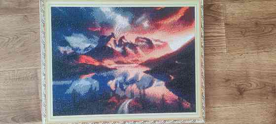 Алмазная картина на подрамнике 40х50 Макеевка