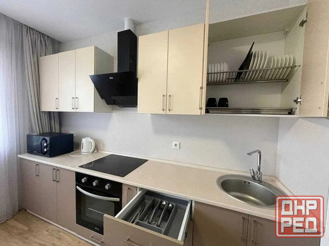 Сдам 1-комнатную квартиру в Будённовском районе, ул. Нижнекурганская. Донецк - изображение 2