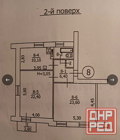 Продажа 2х комнатной квартиры в городе Макеевке, Ханженково, р-н школы 72 Макеевка - изображение 5